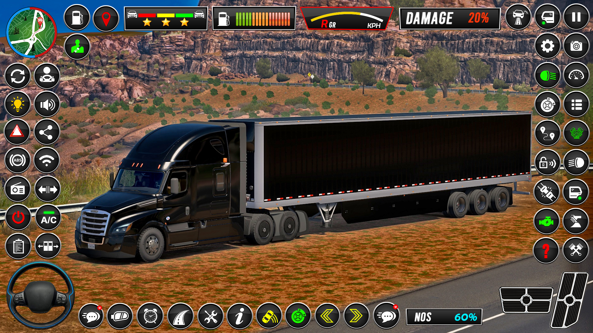 اسکرین شات 1 بازی US Truck Driving Cargo Game 3D