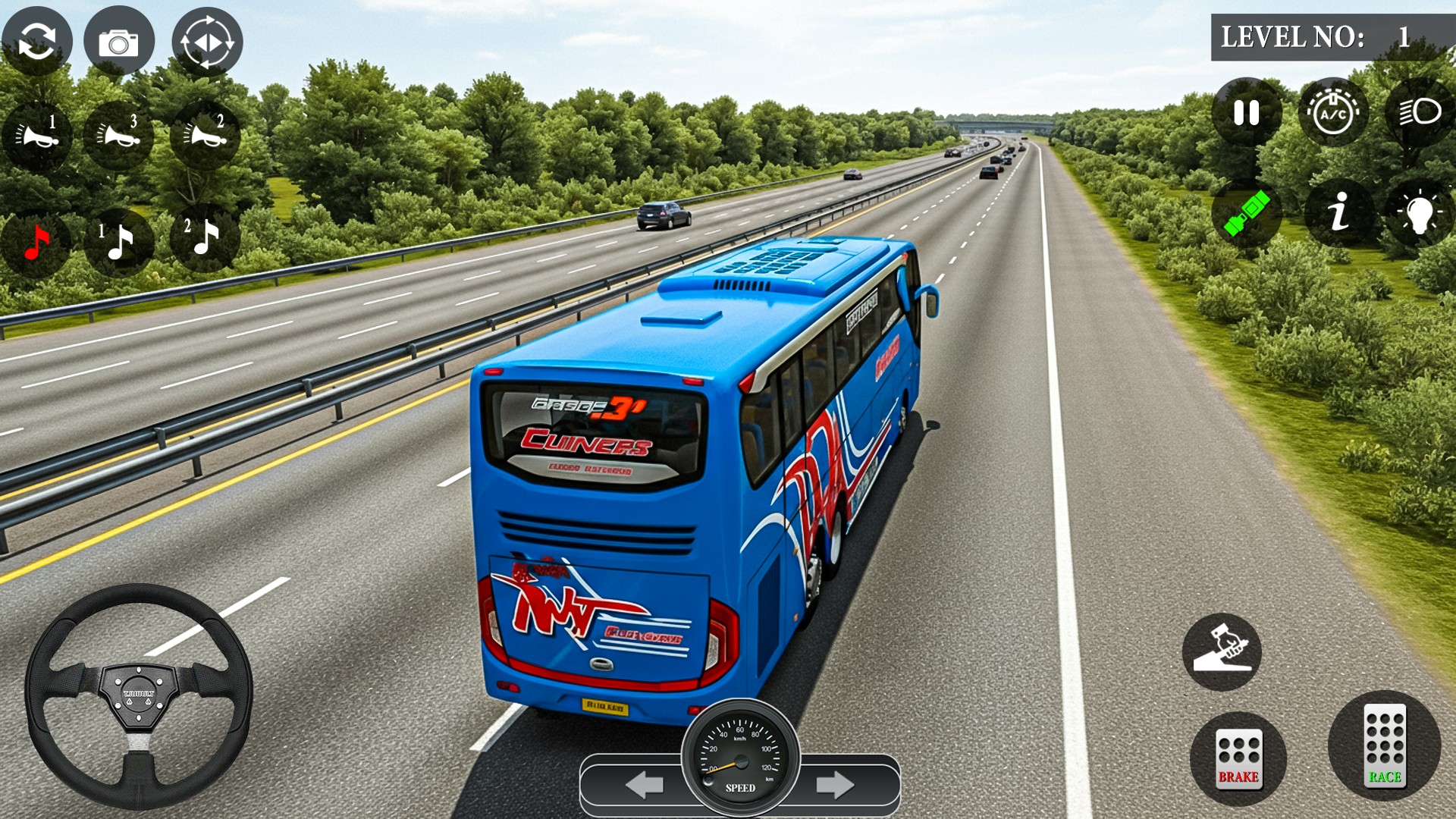 اسکرین شات 5 بازی Bus Driving Game 3D US Bus Sim