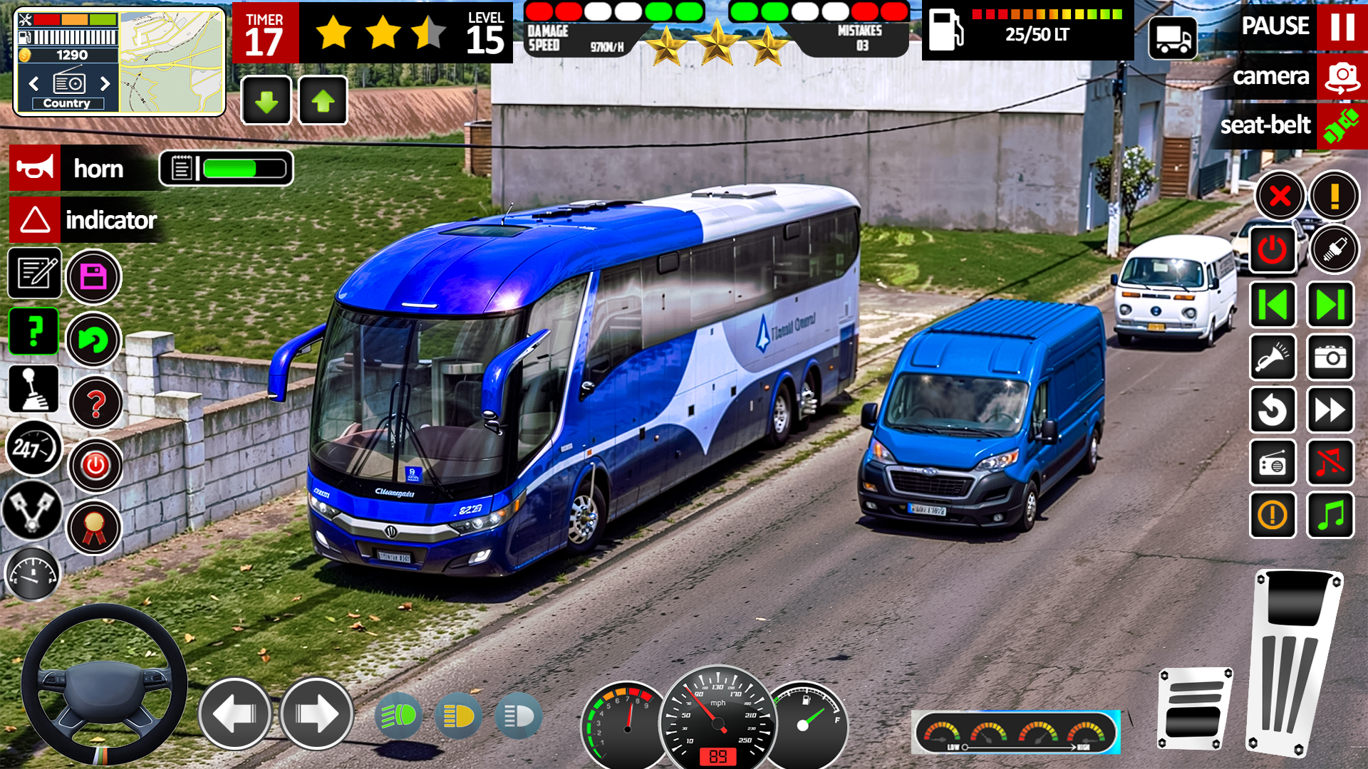 اسکرین شات 2 بازی Bus Driving Game 3D US Bus Sim