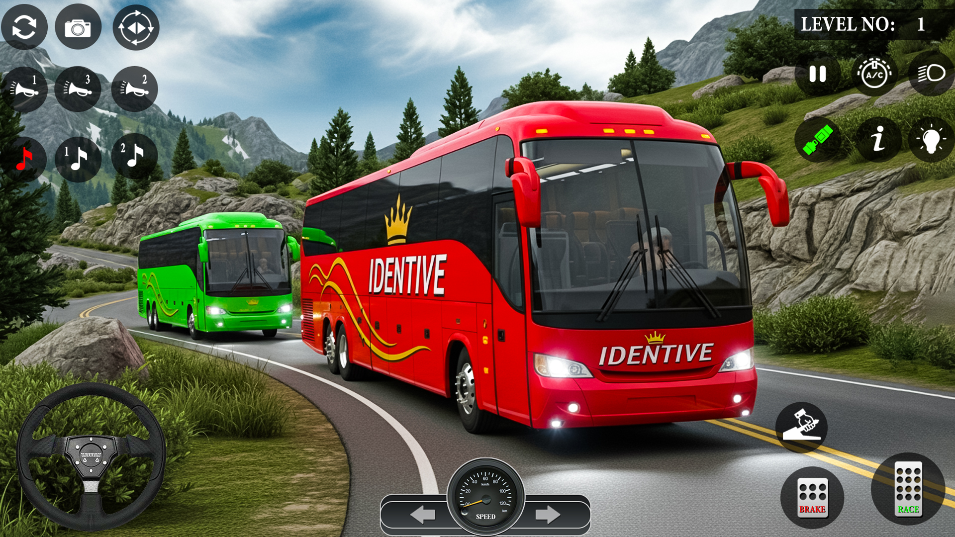 اسکرین شات 1 بازی Bus Driving Game 3D US Bus Sim