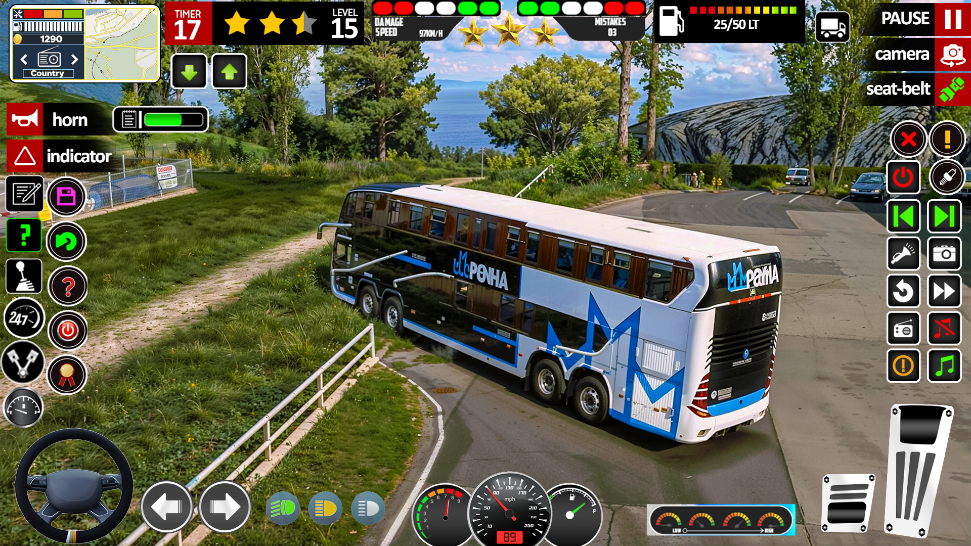 اسکرین شات 1 بازی Bus Driving Game 3D US Bus Sim