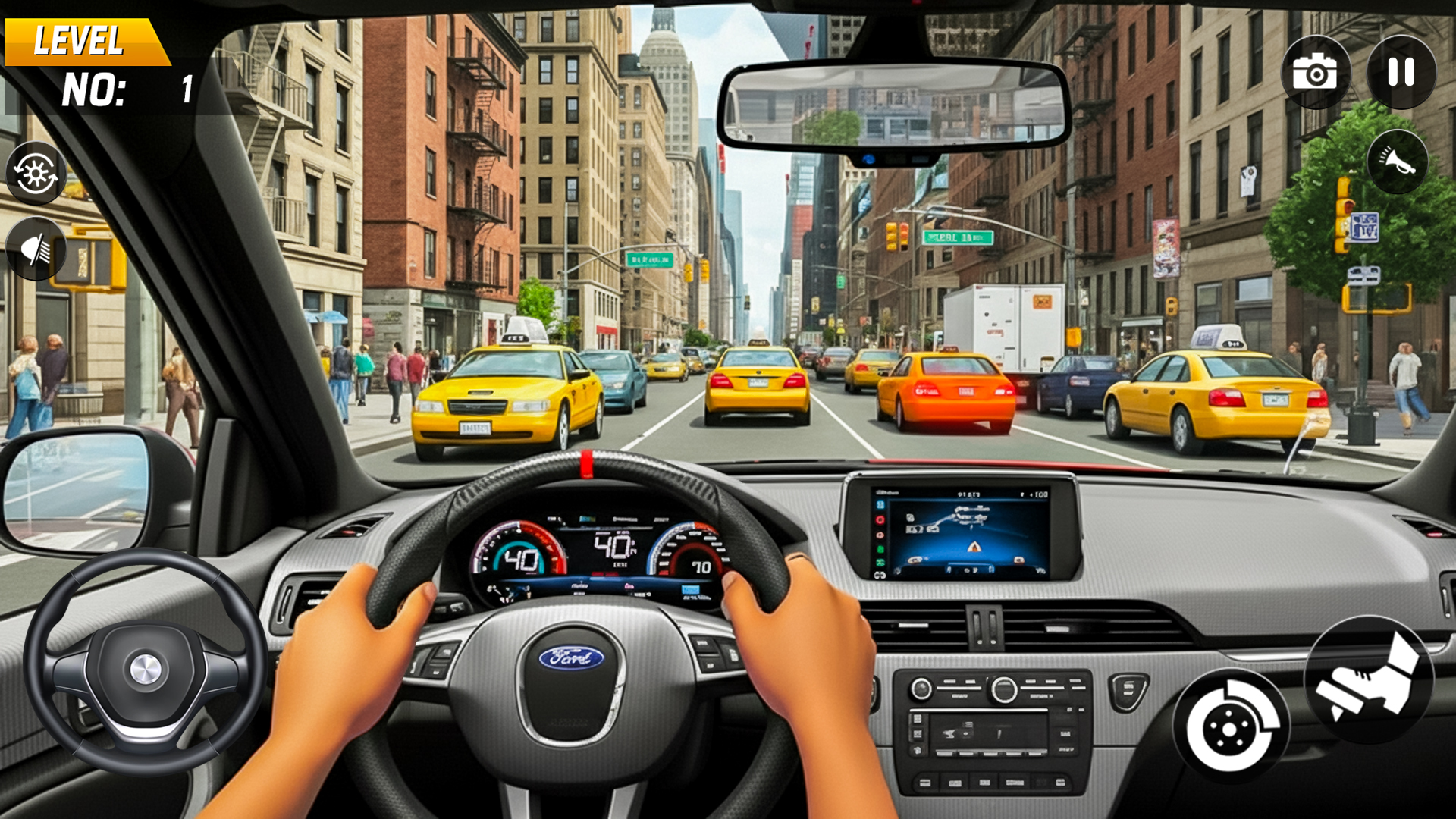 اسکرین شات 2 بازی Car Driving School Car Game 3D