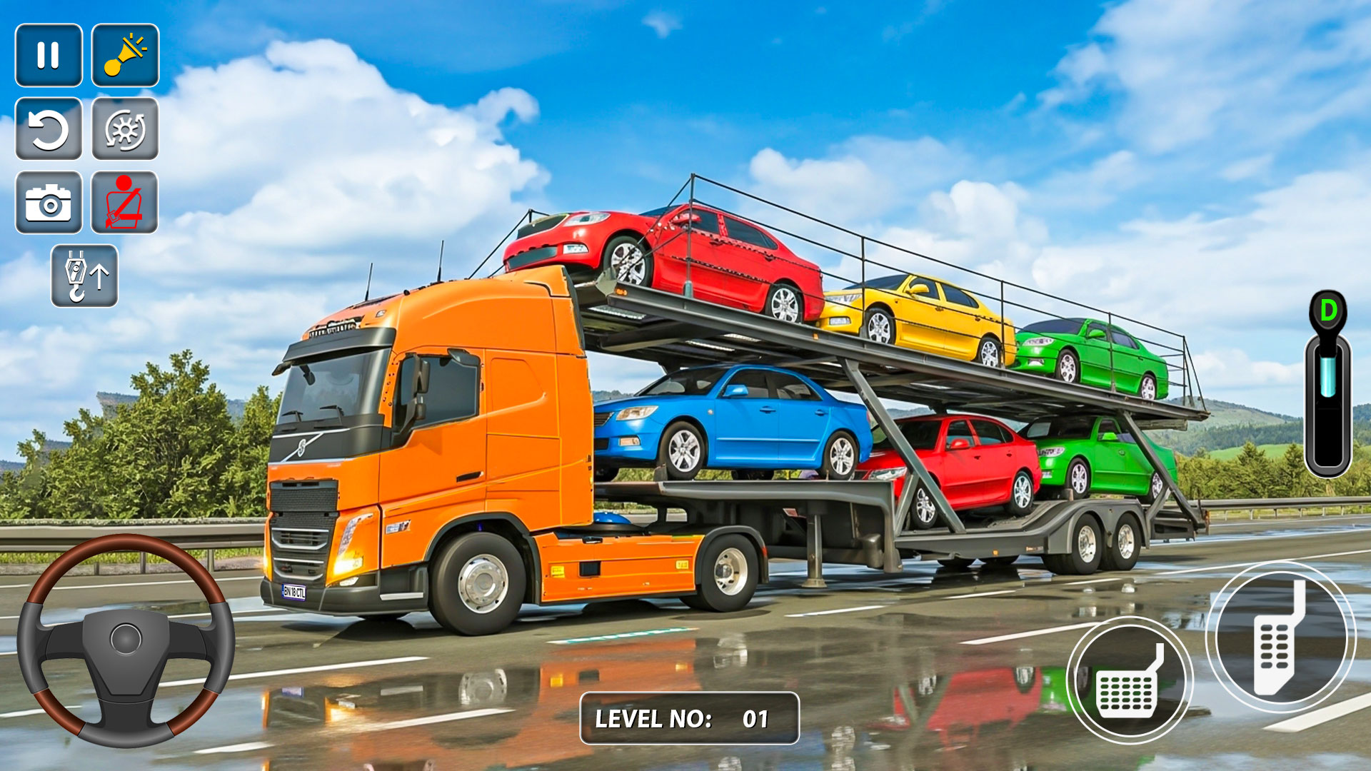 اسکرین شات 2 بازی Industrial Truck Simulator 3D