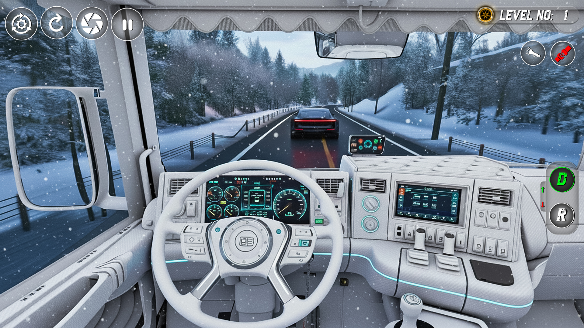 اسکرین شات 4 بازی Truck Simulator Cargo Truck 3D