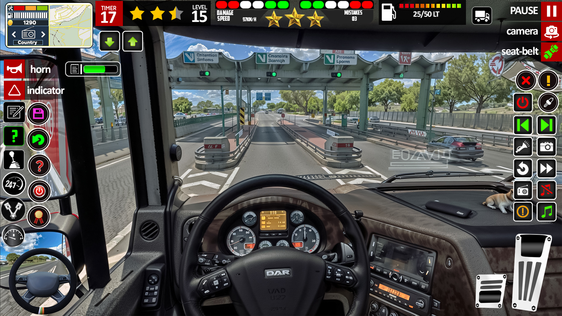 اسکرین شات 2 بازی Truck Simulator Cargo Truck 3D