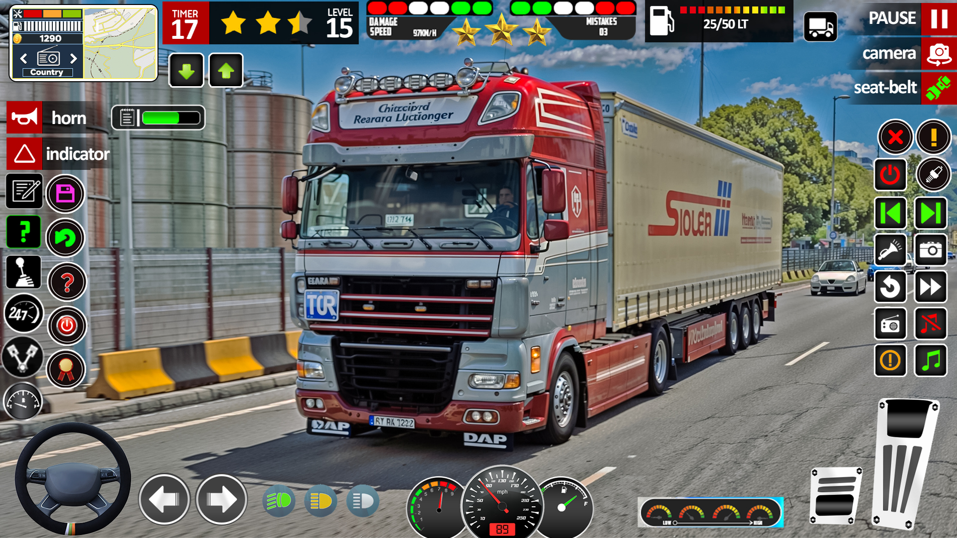 اسکرین شات 5 بازی Truck Simulator Cargo Truck 3D