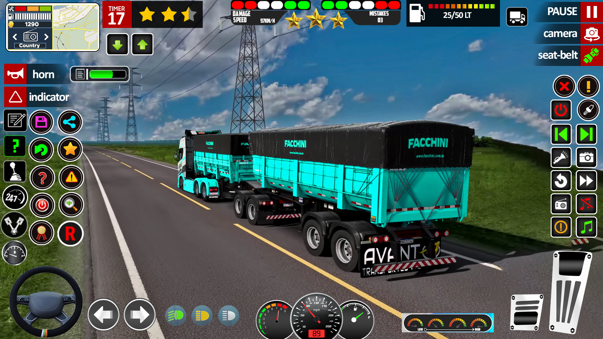 اسکرین شات 4 بازی Truck Simulator Cargo Truck 3D
