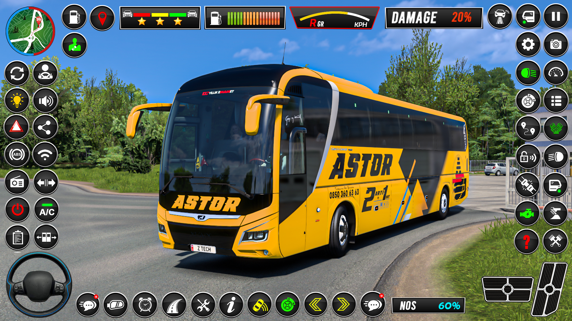 اسکرین شات 1 بازی Bus Driving City Coach Bus Sim