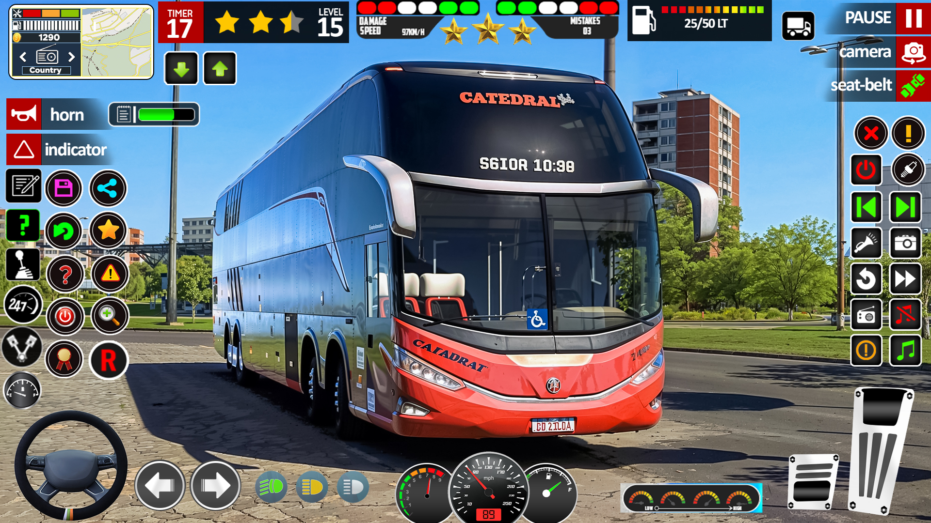 اسکرین شات 1 بازی Bus Driving City Coach Bus Sim
