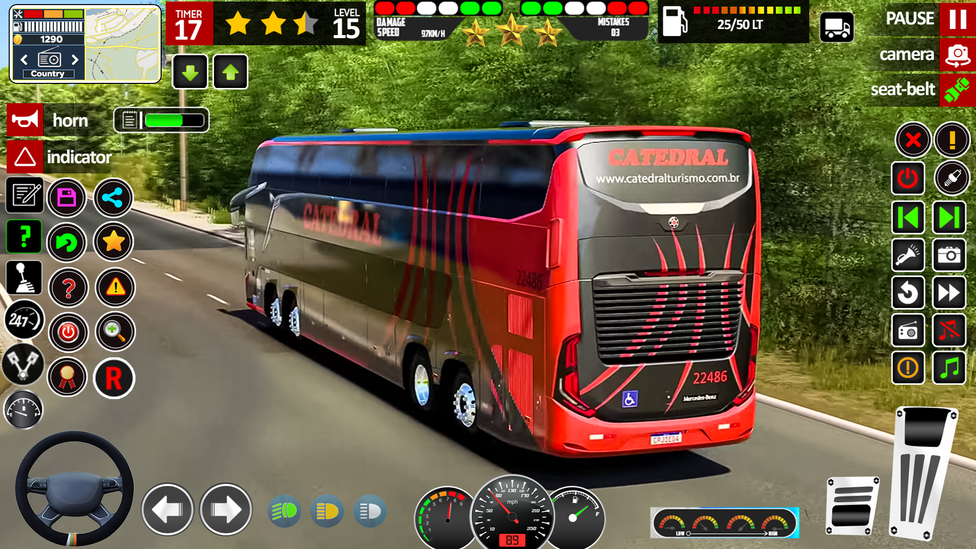 اسکرین شات 3 بازی Bus Driving City Coach Bus Sim