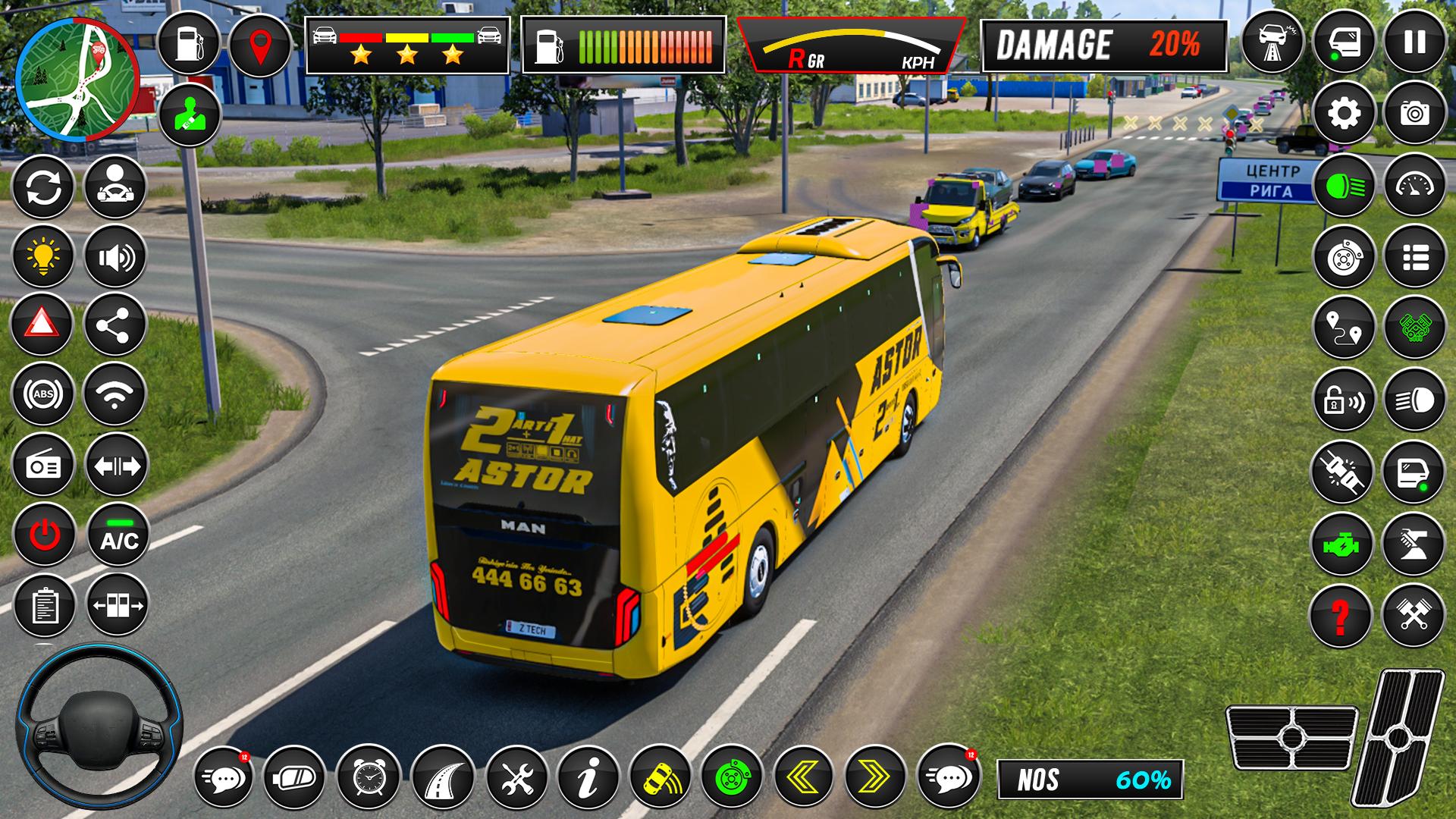 اسکرین شات 4 بازی Bus Driving City Coach Bus Sim