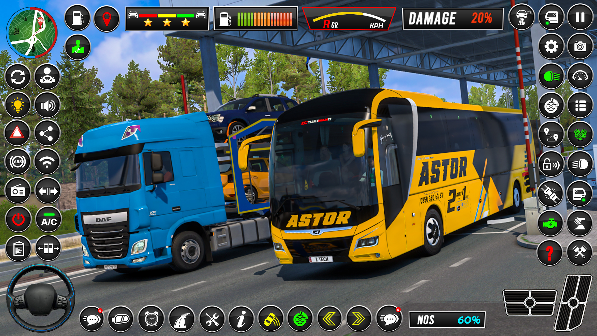 اسکرین شات 5 بازی Bus Driving City Coach Bus Sim