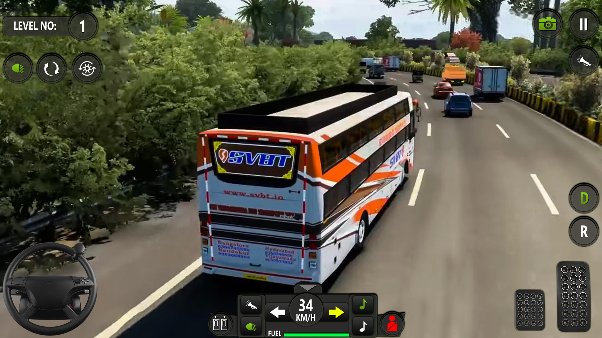 اسکرین شات 4 بازی Bus Driving City Coach Bus Sim