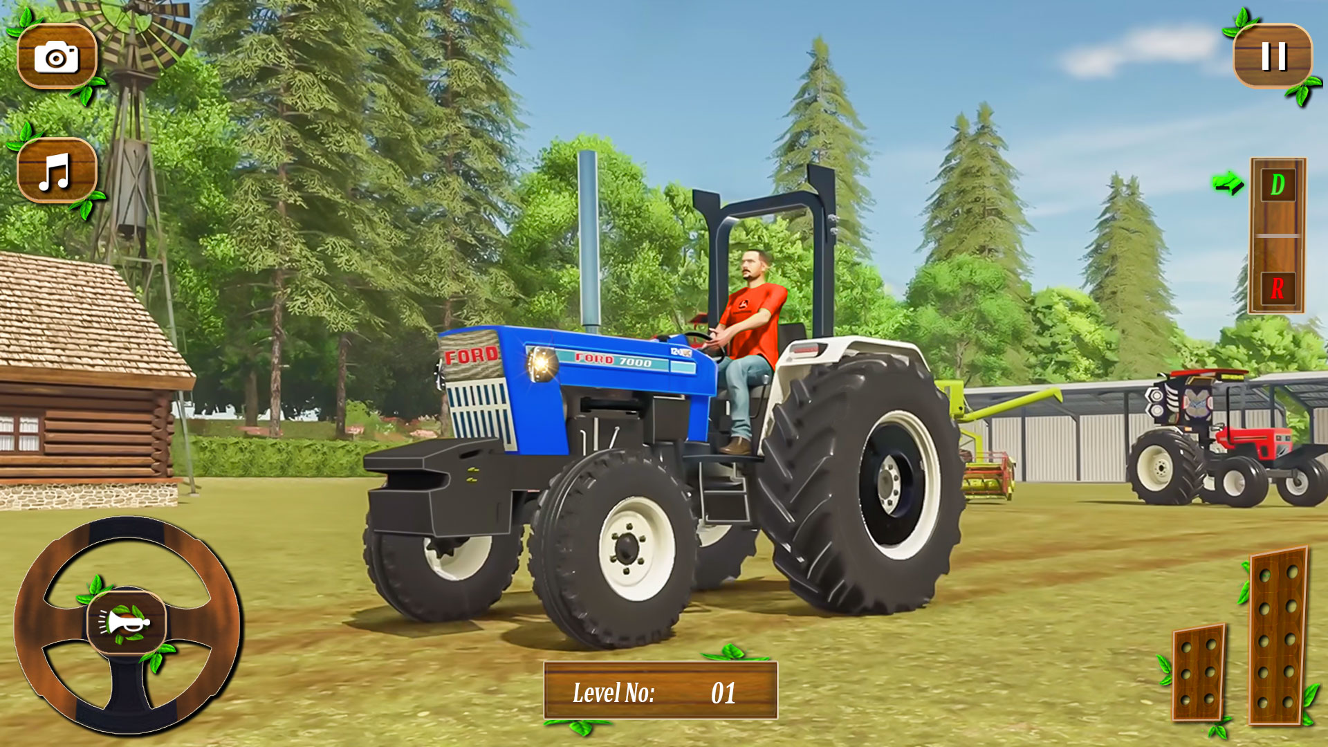 اسکرین شات 3 بازی Indian Tractor Sim Tochan Game