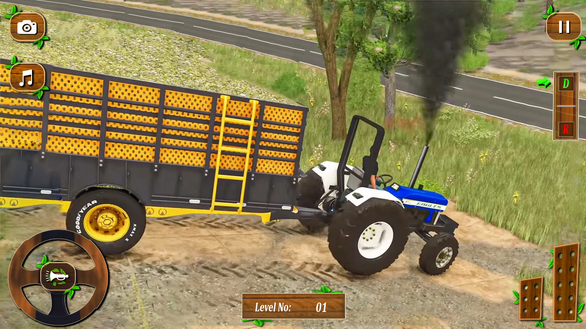 اسکرین شات 6 بازی Indian Tractor Sim Tochan Game