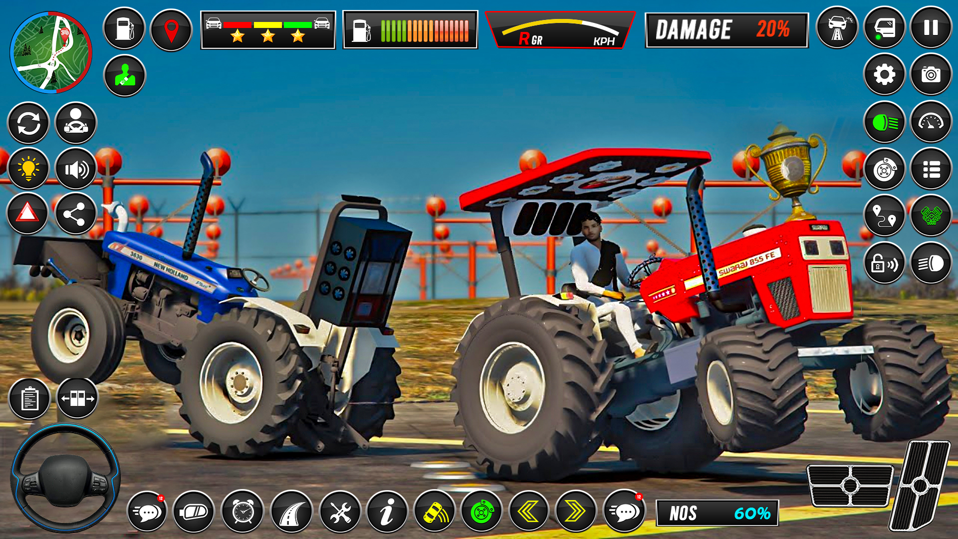 اسکرین شات 2 بازی Indian Tractor Simulator 2018