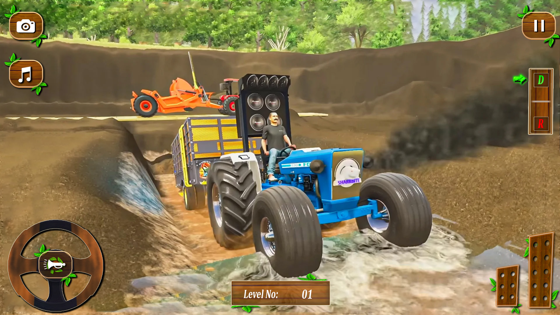 اسکرین شات 5 بازی Indian Tractor Sim Tochan Game
