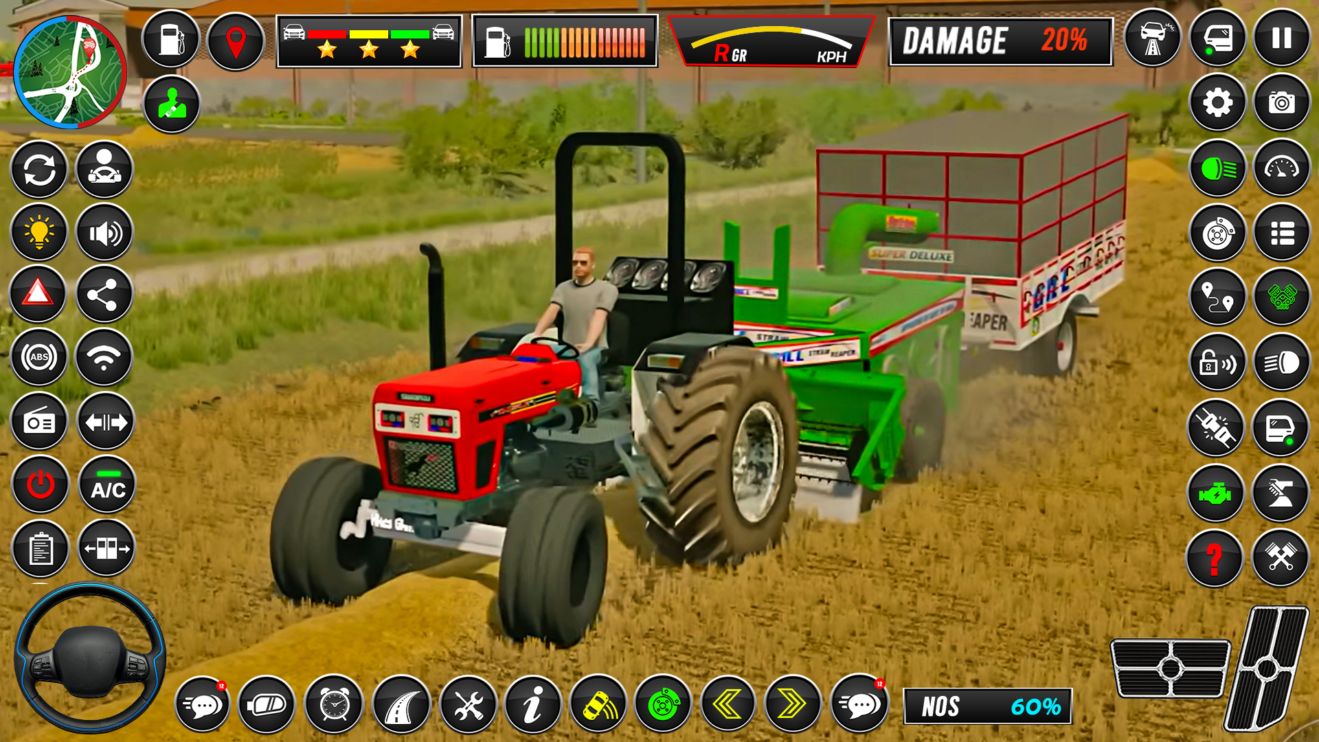 اسکرین شات 3 بازی Indian Tractor Simulator 2018