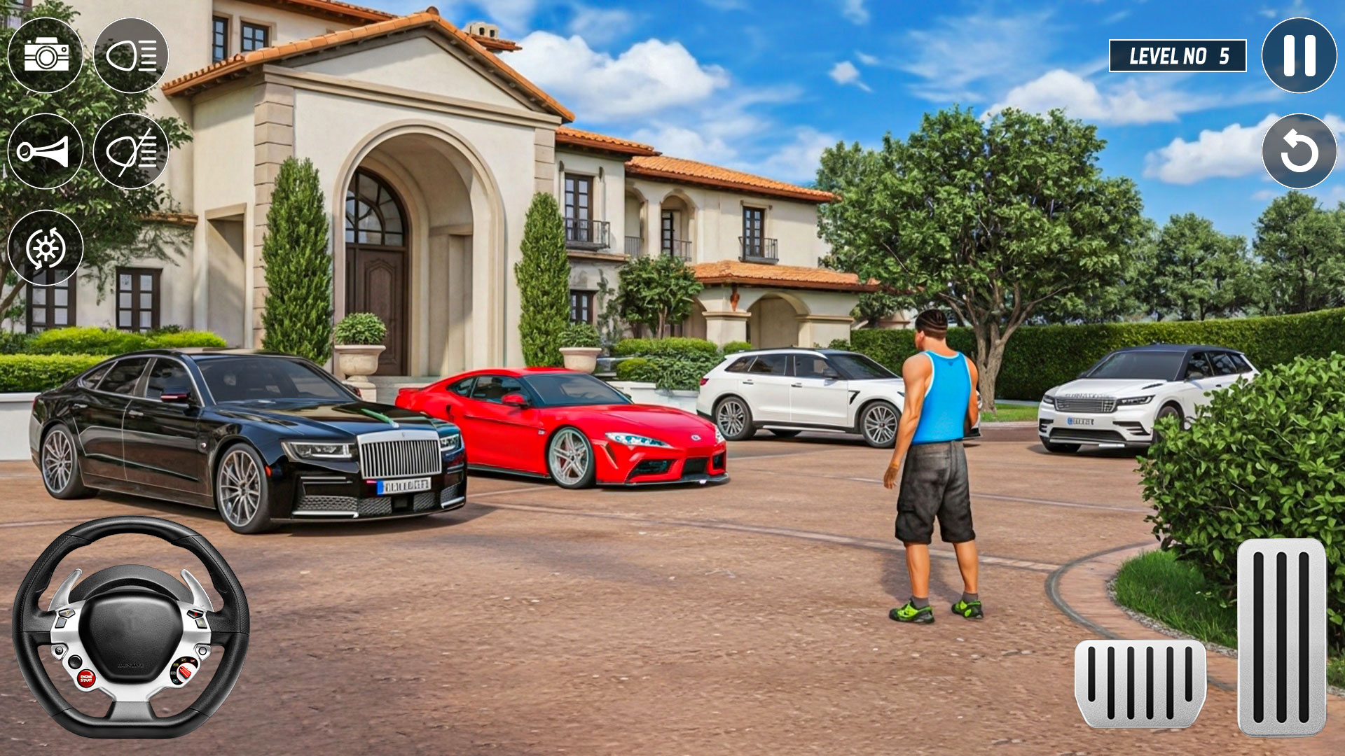 اسکرین شات 5 بازی Open world Car Driving Sim 3D