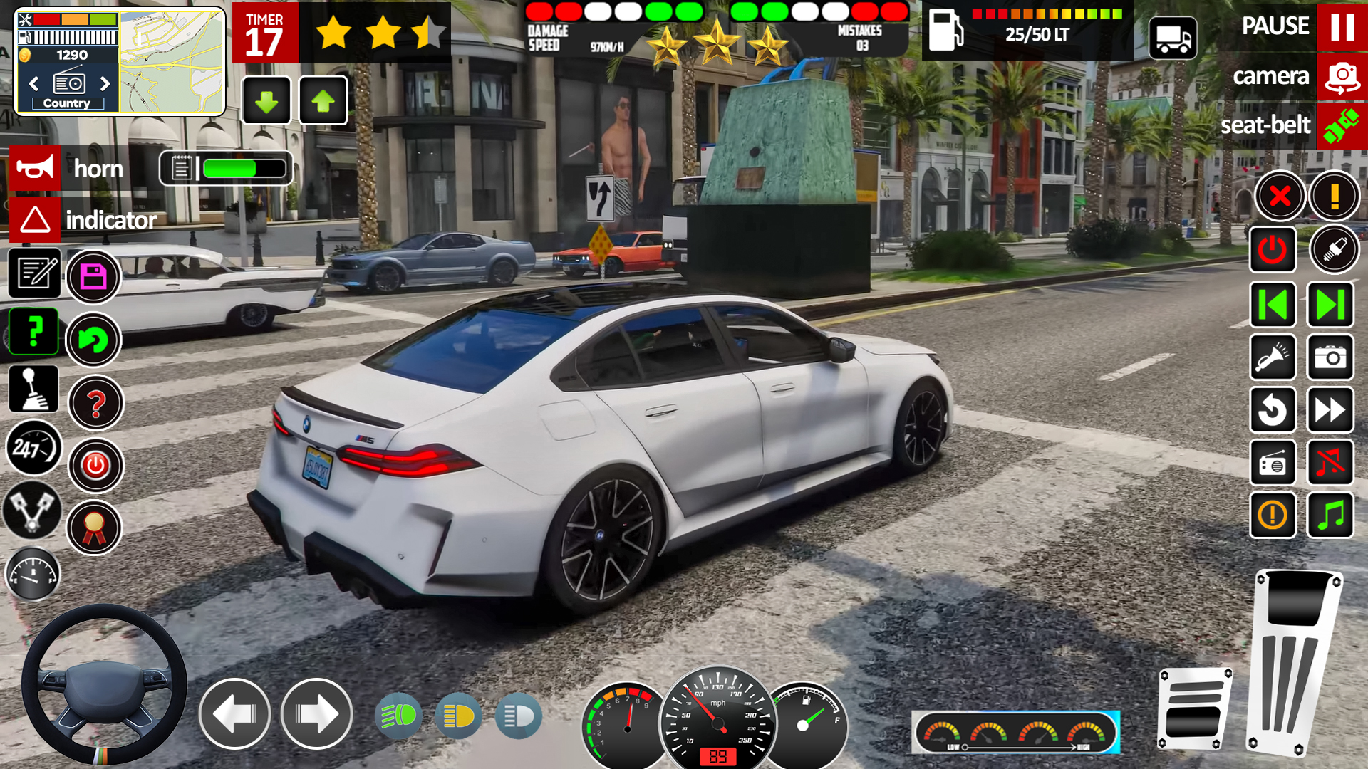 اسکرین شات 4 بازی Open world Car Driving Sim 3D