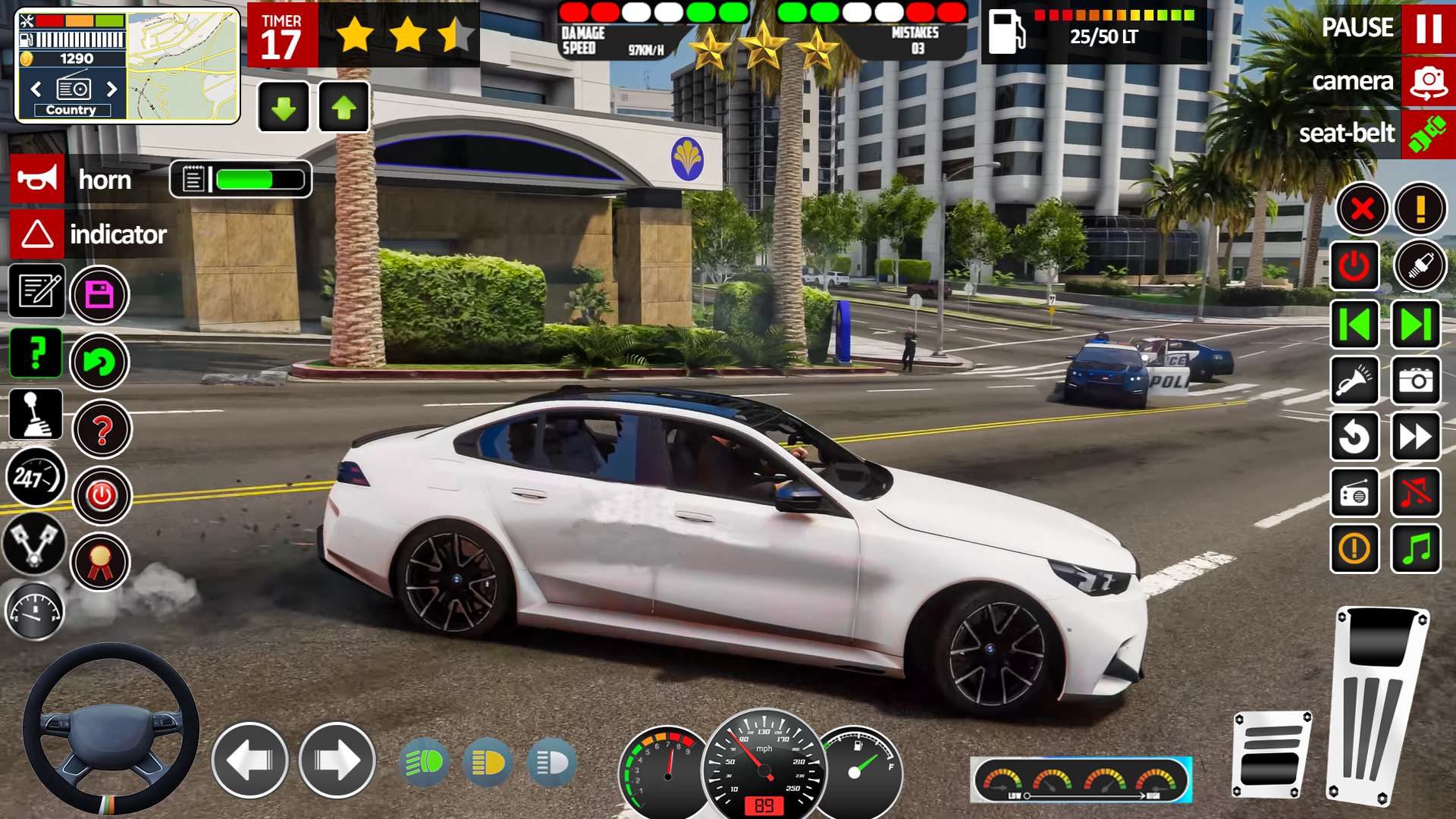 اسکرین شات 6 بازی Open world Car Driving Sim 3D
