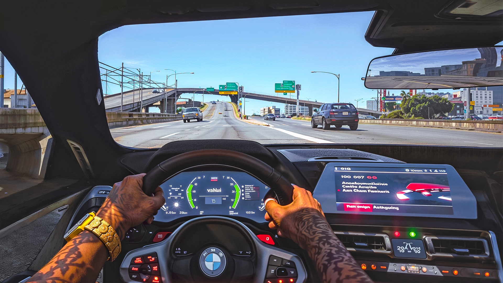 اسکرین شات 3 بازی Open world Car Driving Sim 3D