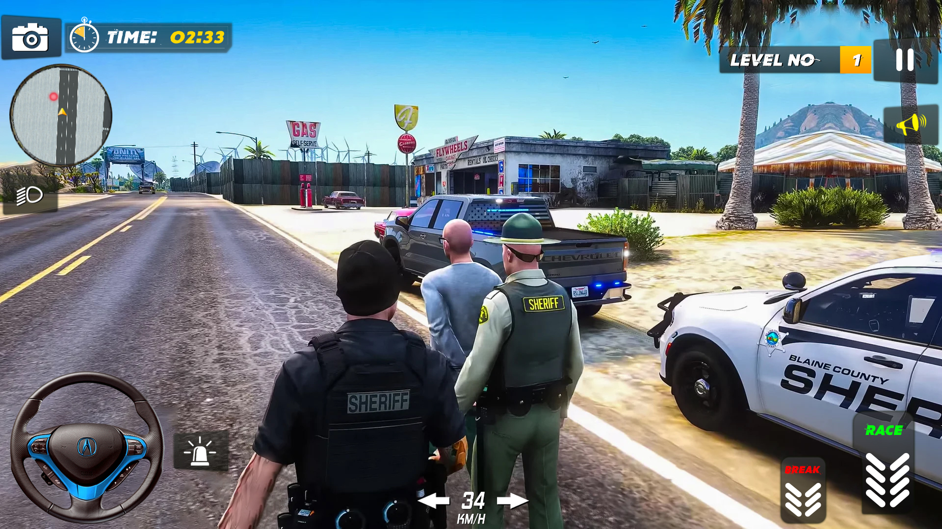 اسکرین شات 4 بازی Police Car Driving Cop Chase