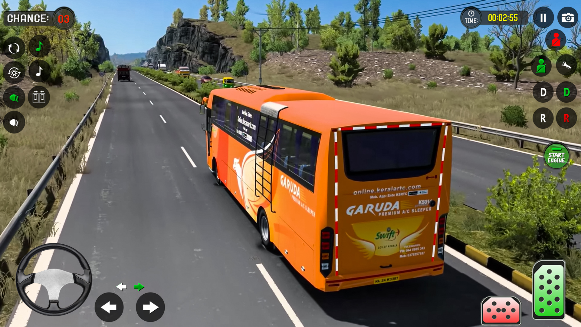 اسکرین شات 7 بازی Offroad Bus Driving Bus Sim 3D