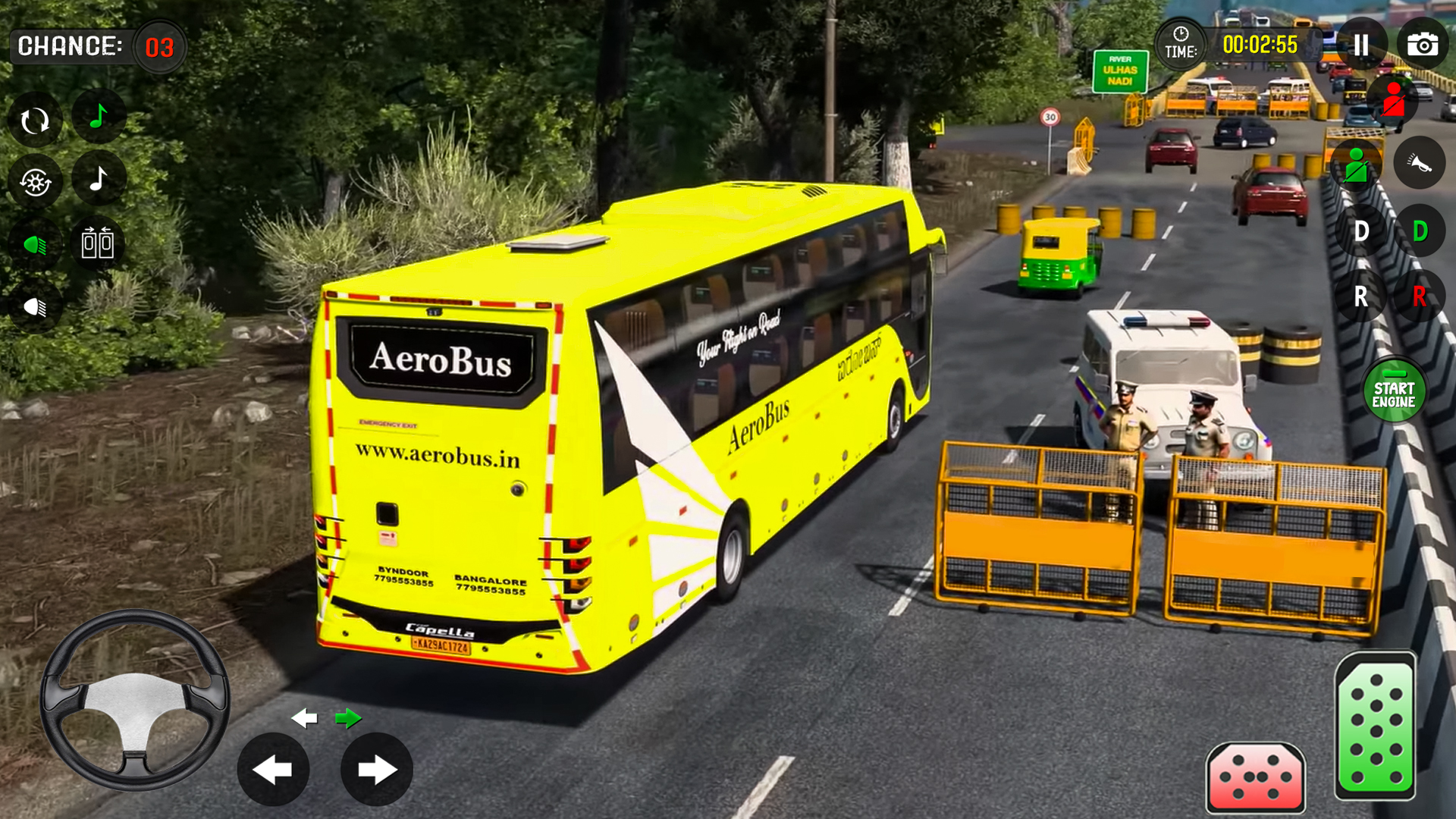 اسکرین شات 2 بازی Offroad Bus Driving Bus Sim 3D