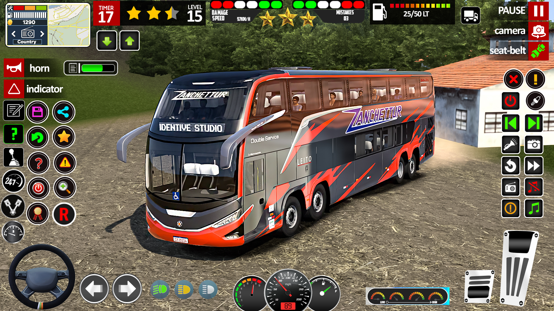 اسکرین شات 6 بازی Offroad Bus Driving Bus Sim 3D