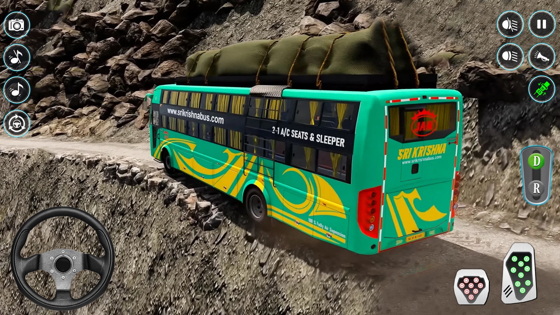 اسکرین شات 3 بازی Uphill Bus Driving Offroad Bus