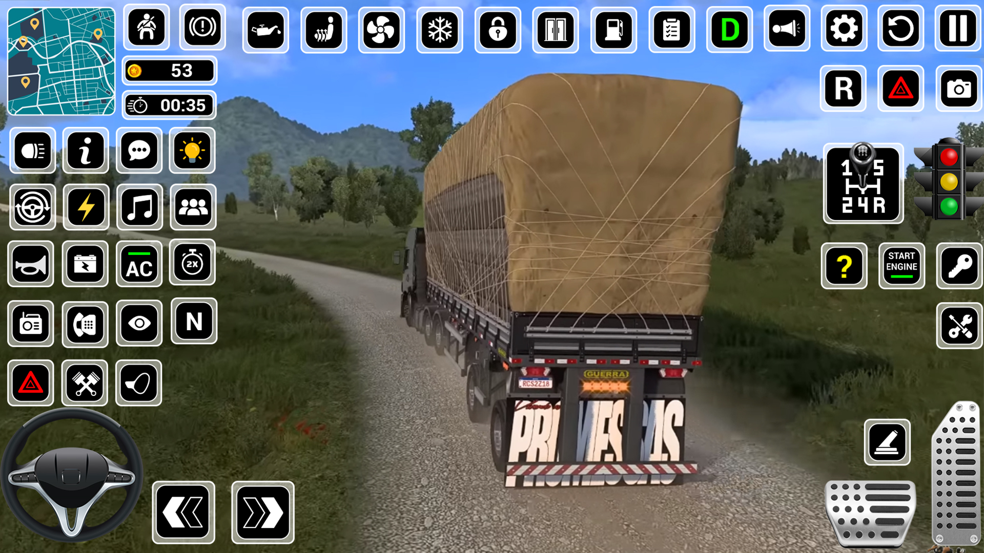 اسکرین شات 5 بازی Euro Truck Simulator 3D - Real