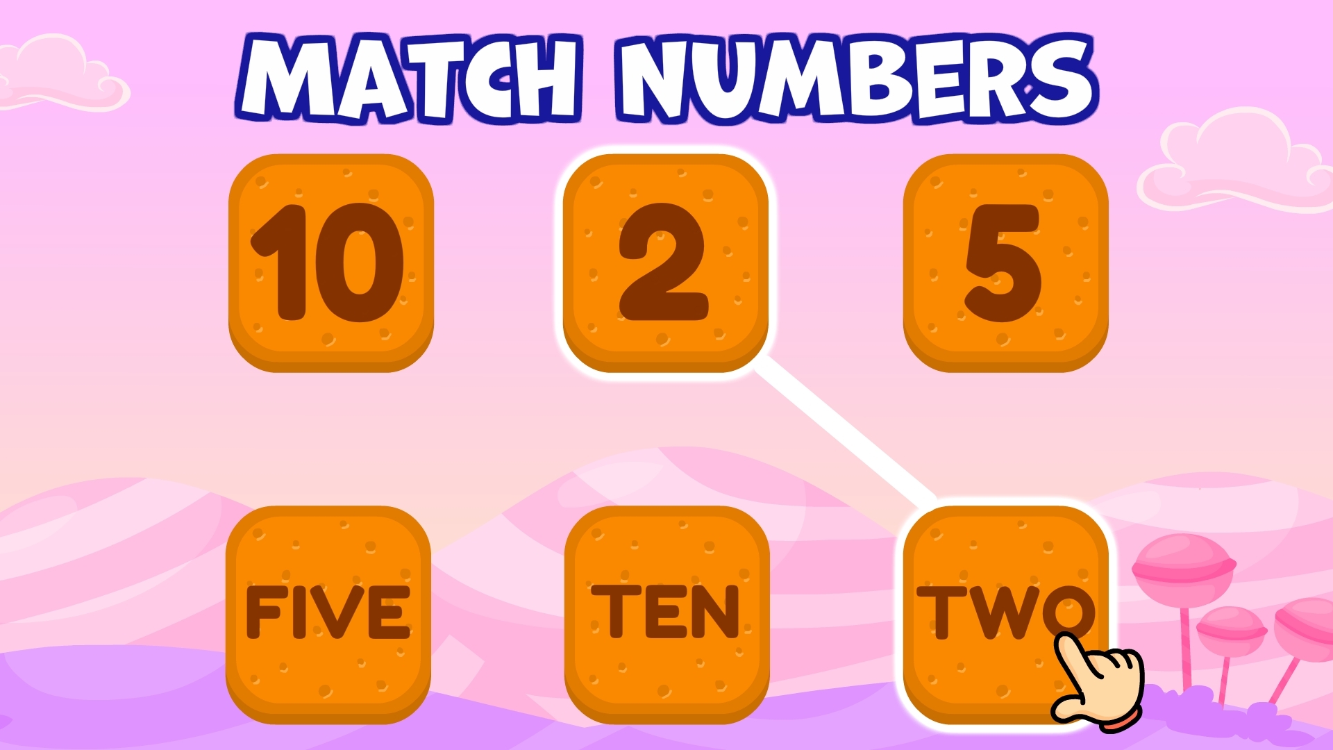 اسکرین شات 3 بازی جمع و تفریق بازی برای بچه ها