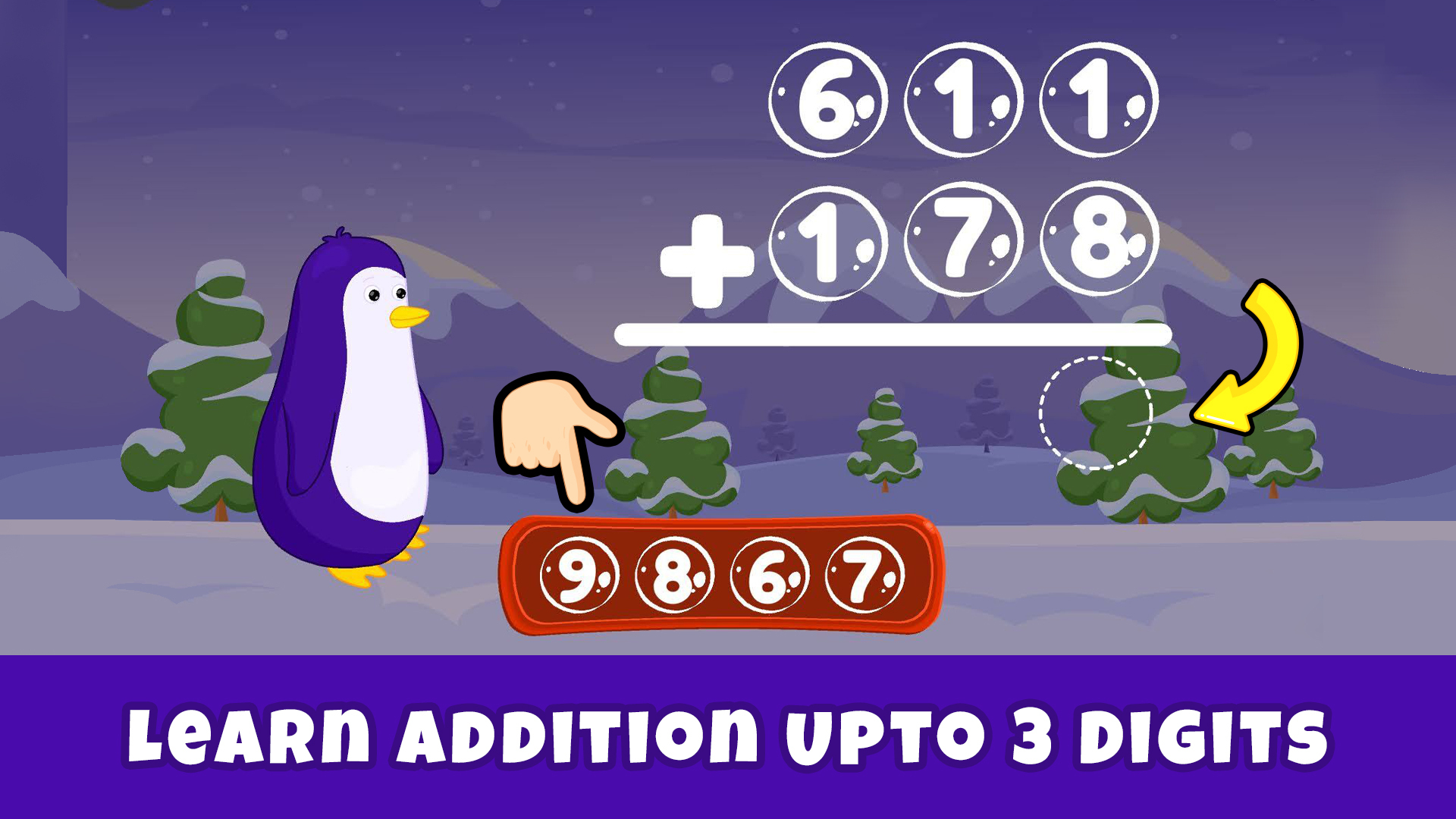اسکرین شات 2 بازی Addition and Subtraction Games