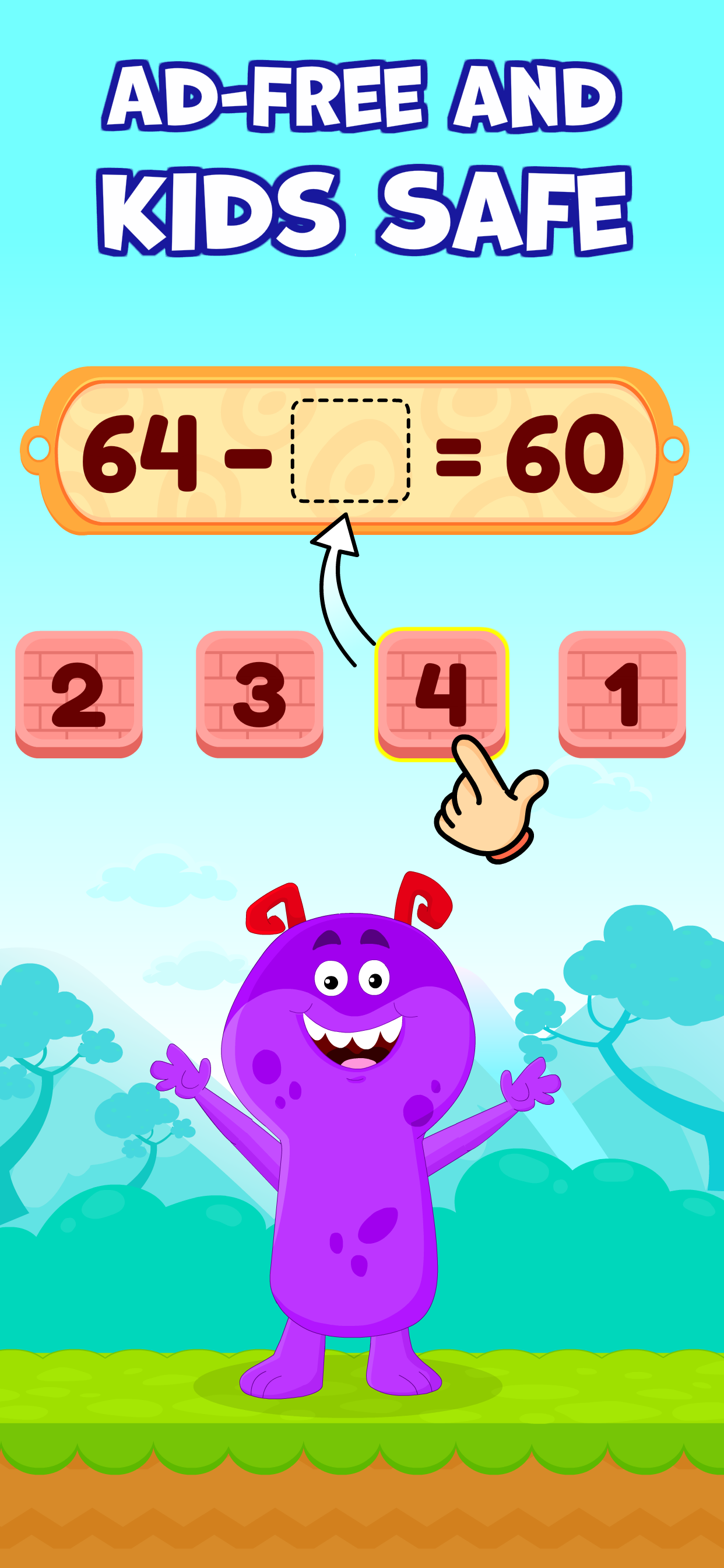 اسکرین شات 8 بازی Addition and Subtraction Games