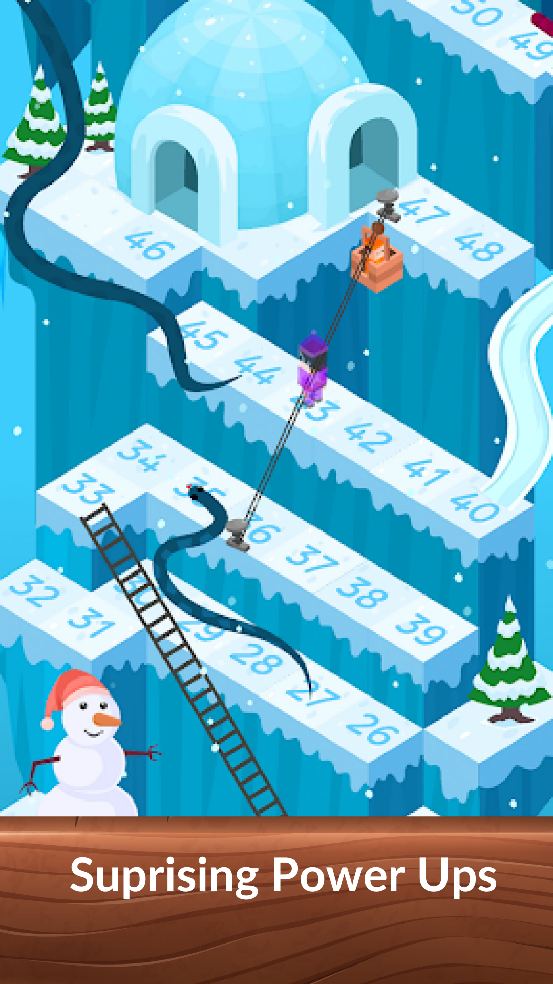 اسکرین شات 3 بازی Snakes and Ladders Board Games