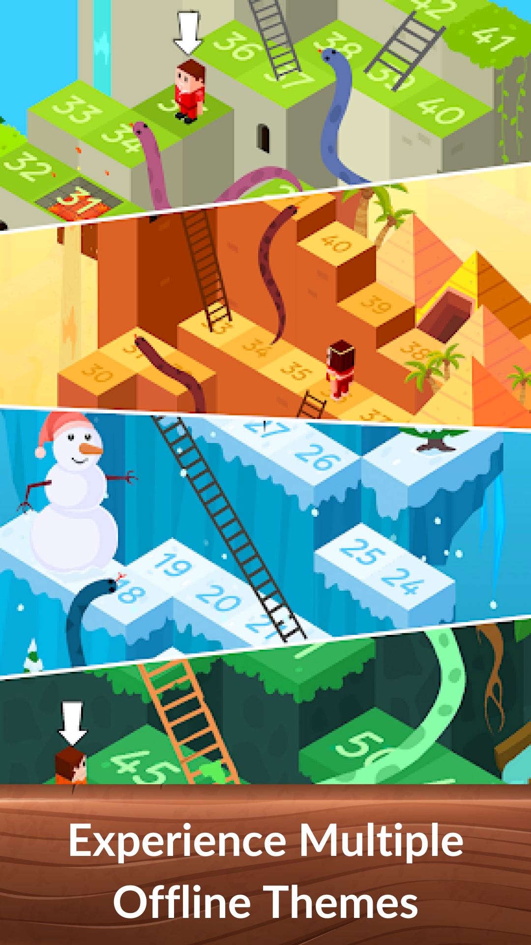 اسکرین شات 2 بازی Snakes and Ladders Board Games