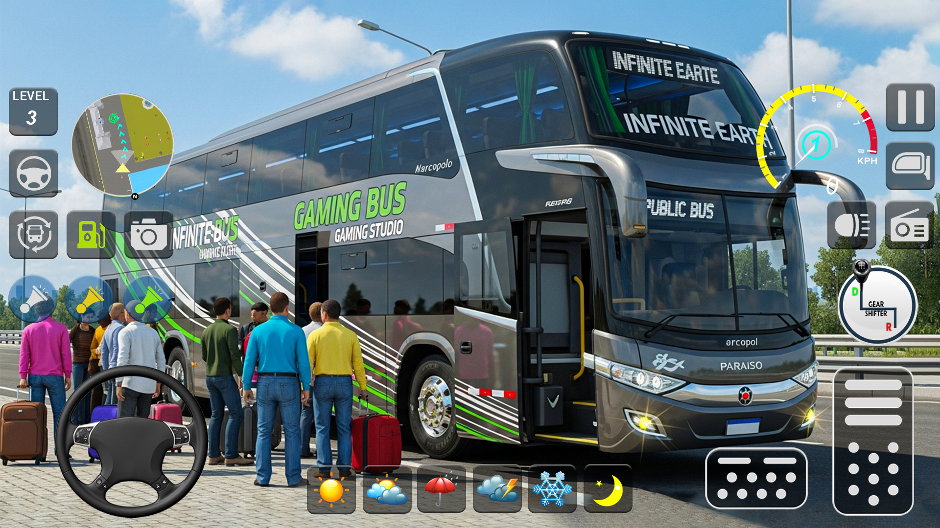 اسکرین شات 7 بازی Bus Simulator Game - Bus Games