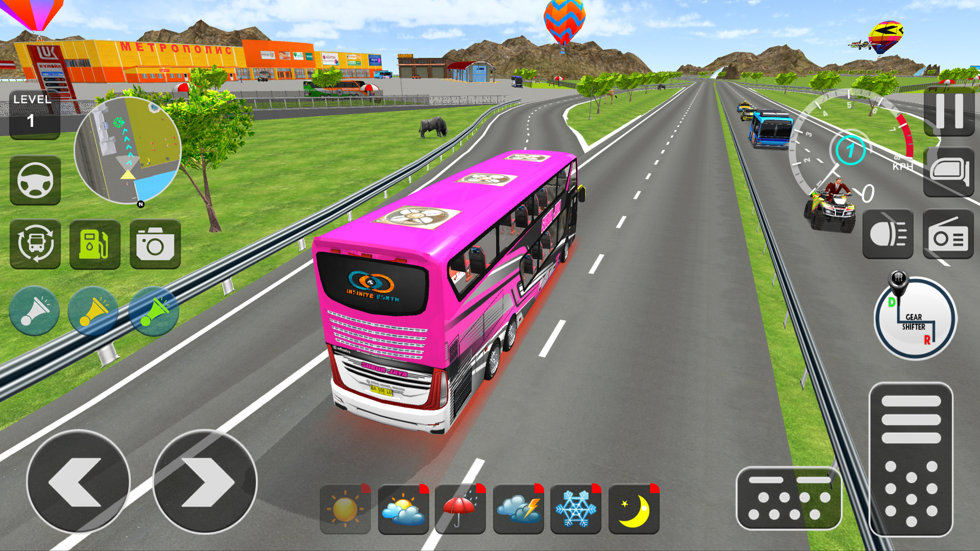 اسکرین شات 8 بازی Bus Simulator Game - Bus Games