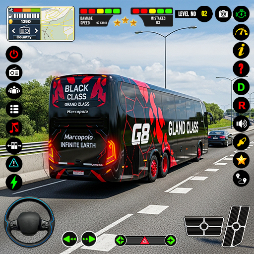 اسکرین شات 1 بازی Bus Simulator Game - Bus Games