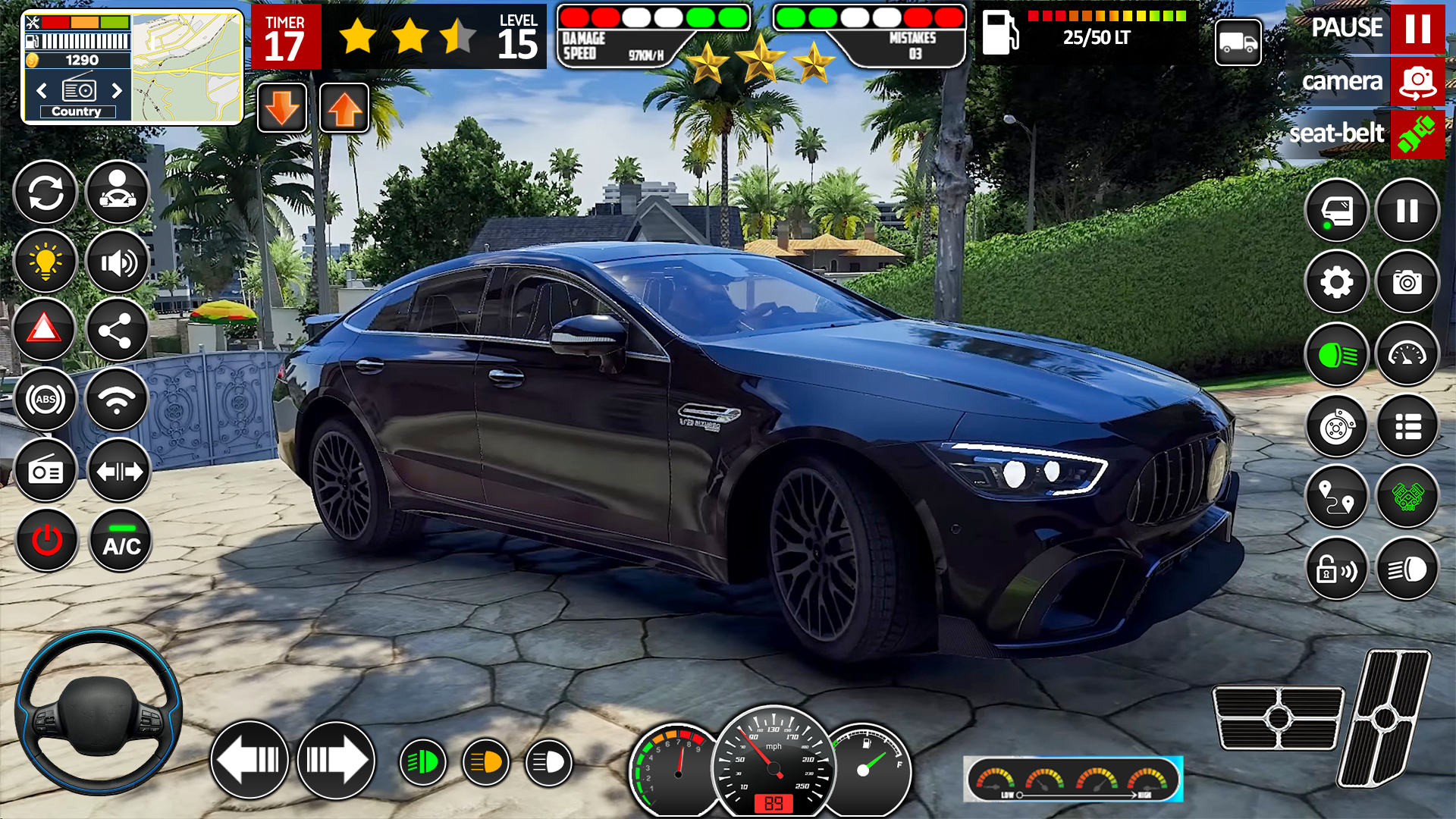 اسکرین شات 4 بازی City Car Driving Games Offline