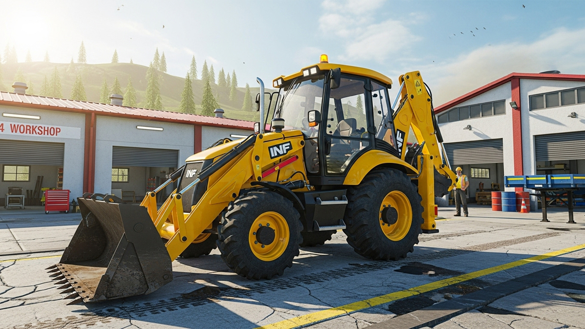 اسکرین شات 2 بازی Real Construction Drive Game
