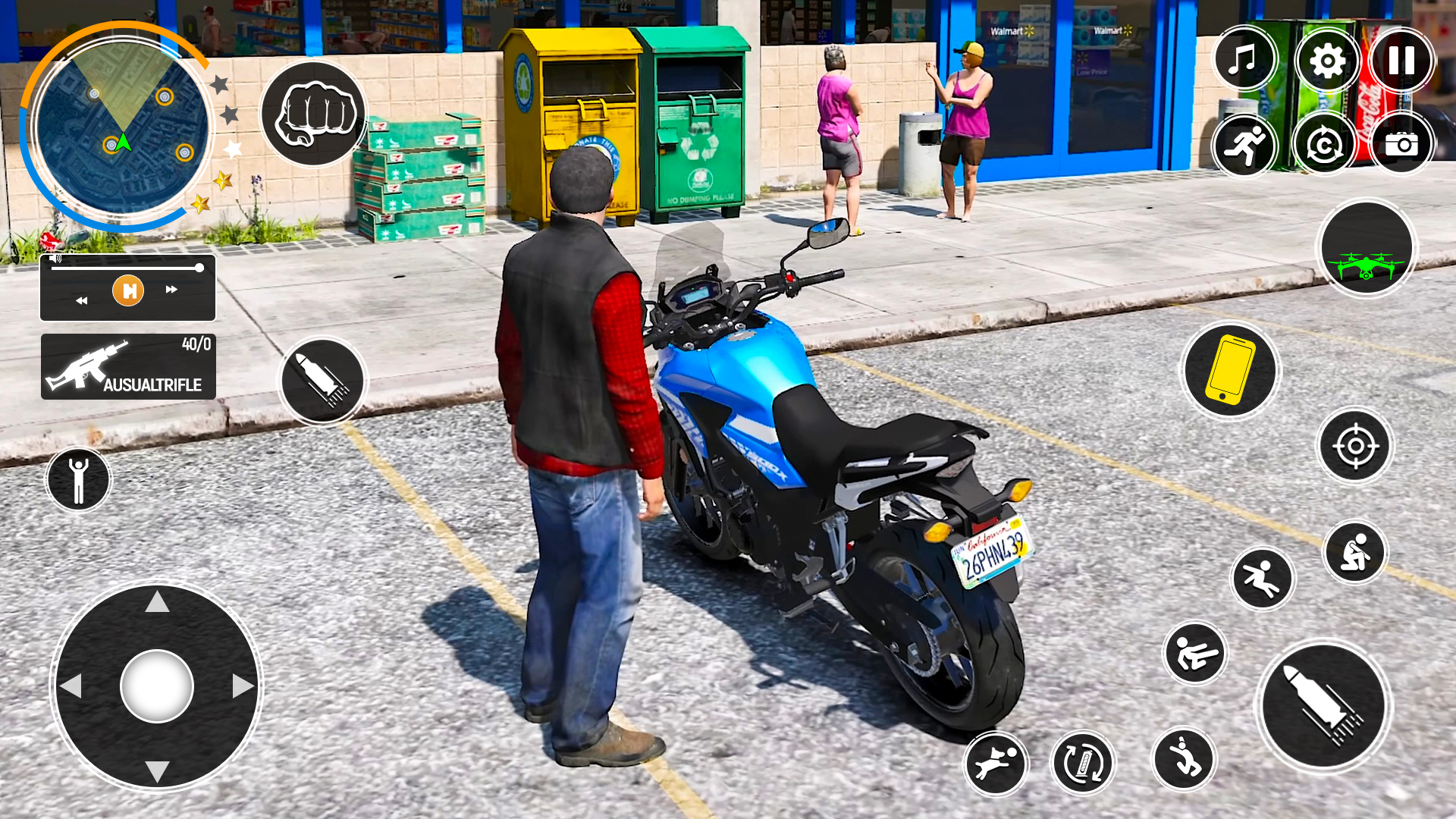 اسکرین شات 2 بازی Gangster Game - City Of Crime