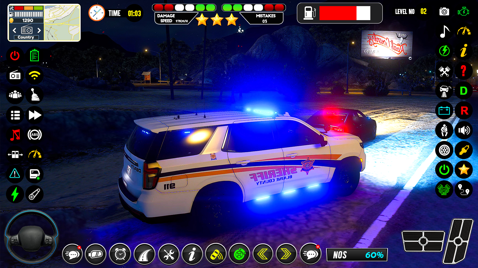 اسکرین شات 4 بازی Police Car Chase Police Car 3D