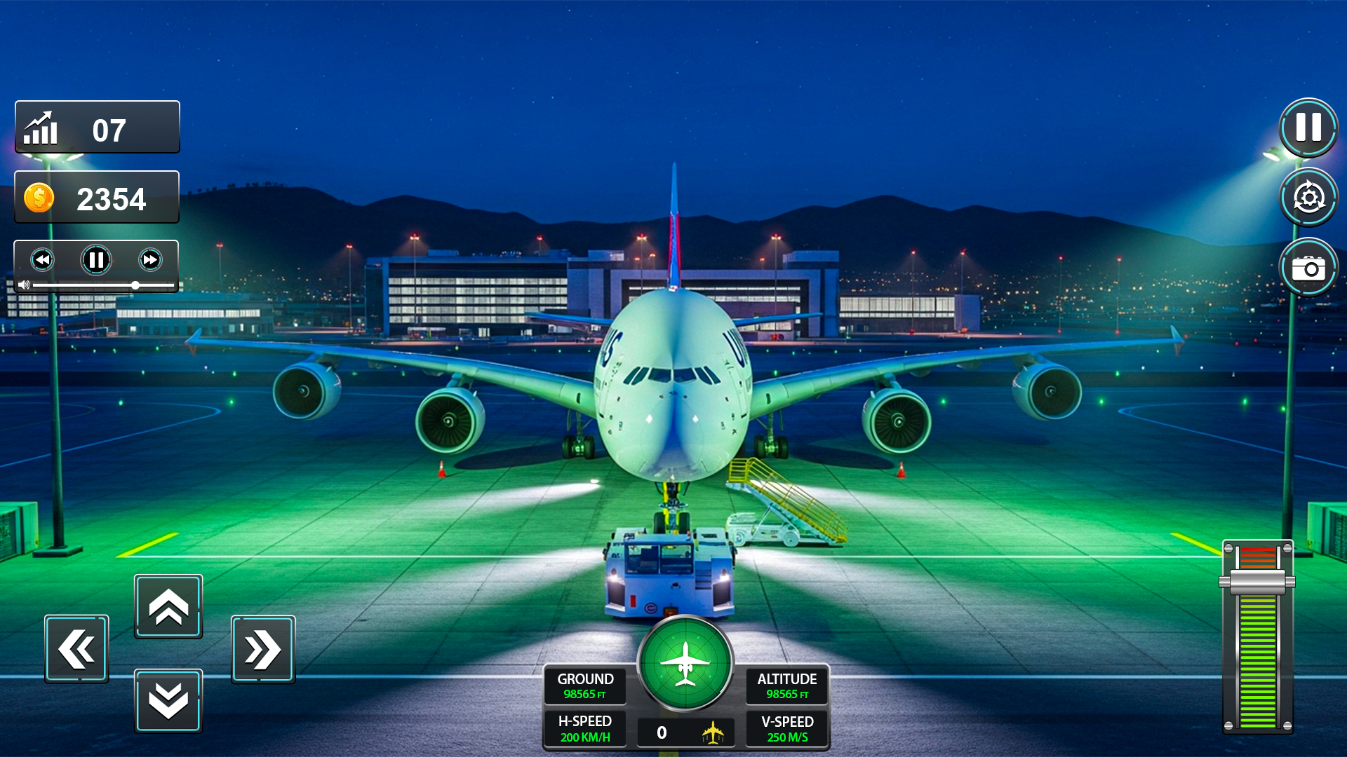 اسکرین شات 2 بازی Sky Pilot 3D : Airplane Game