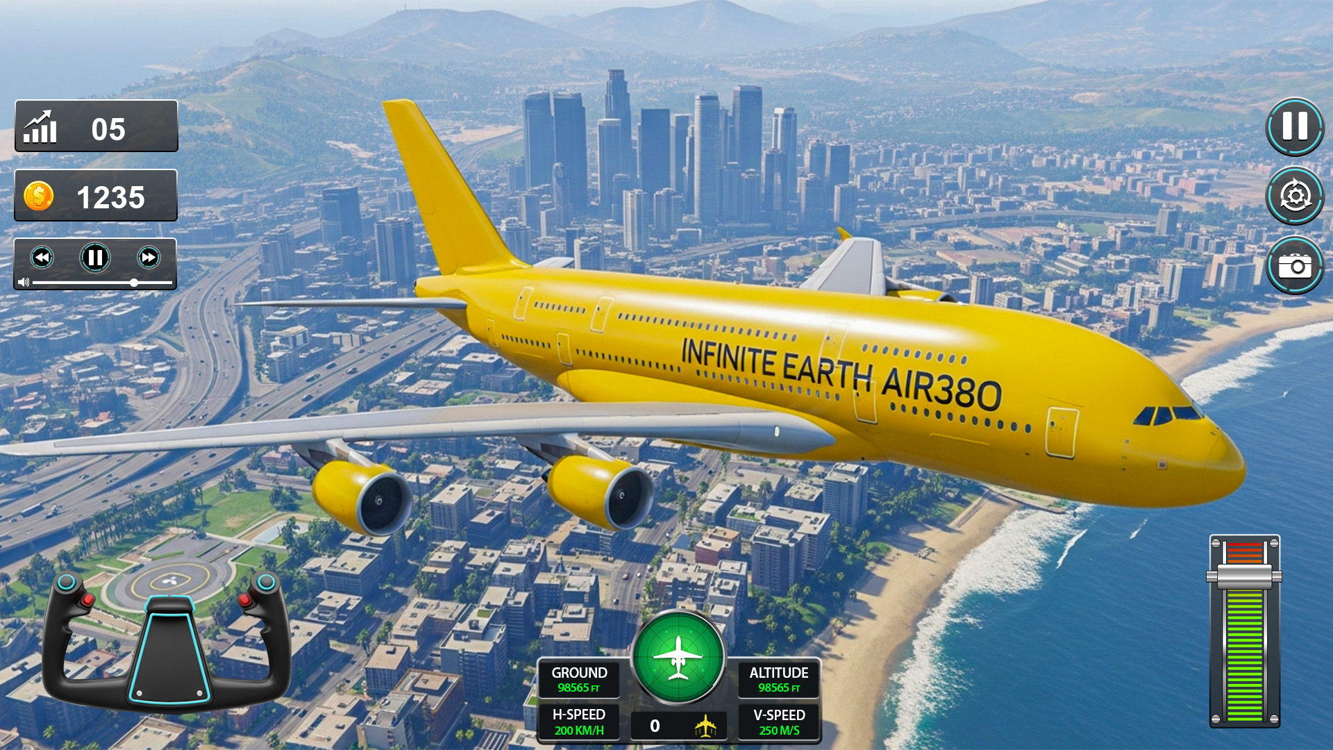 اسکرین شات 1 بازی Sky Pilot 3D : Airplane Game