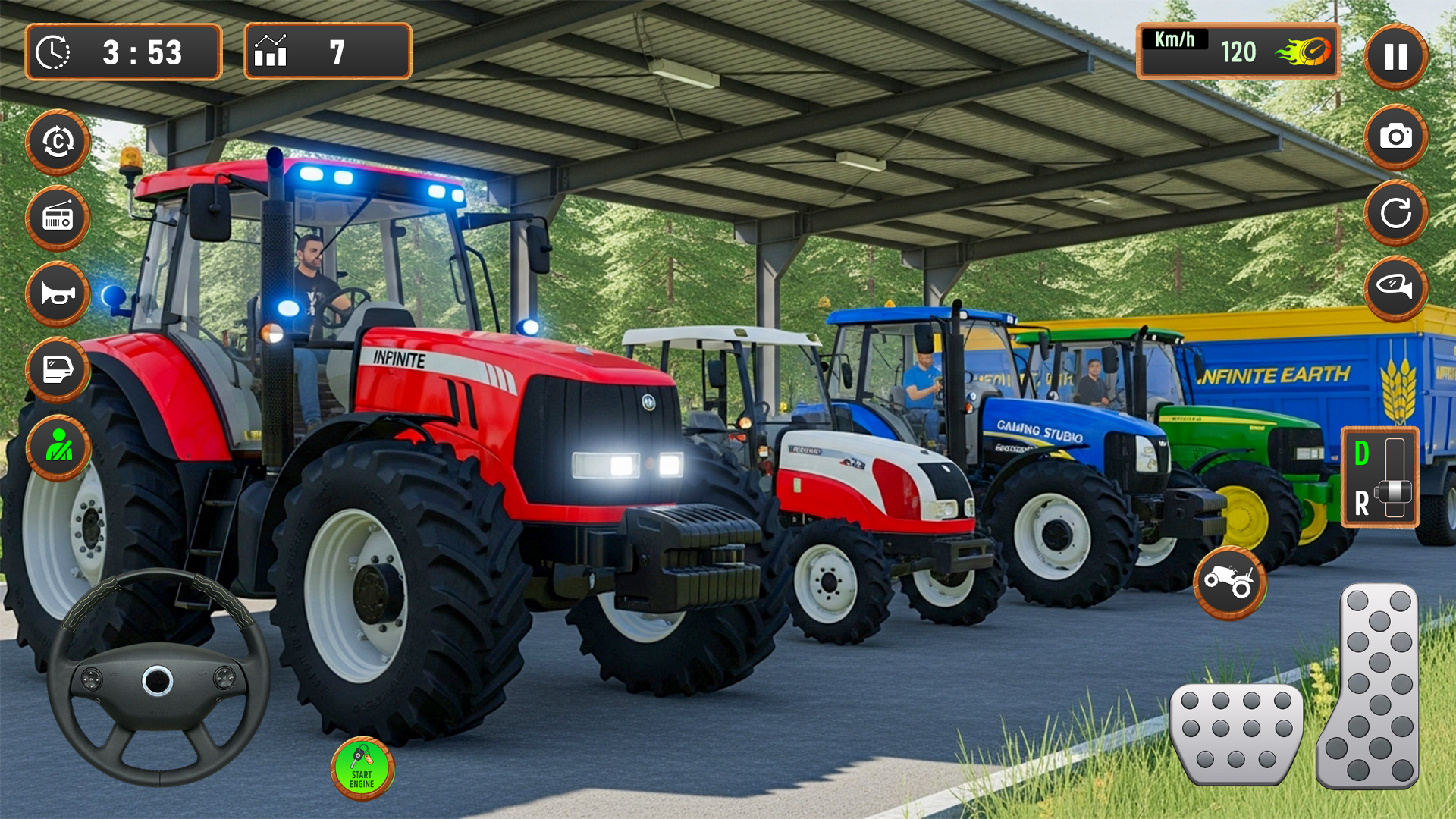 اسکرین شات 1 بازی Tractor Games 3D :Farming Game
