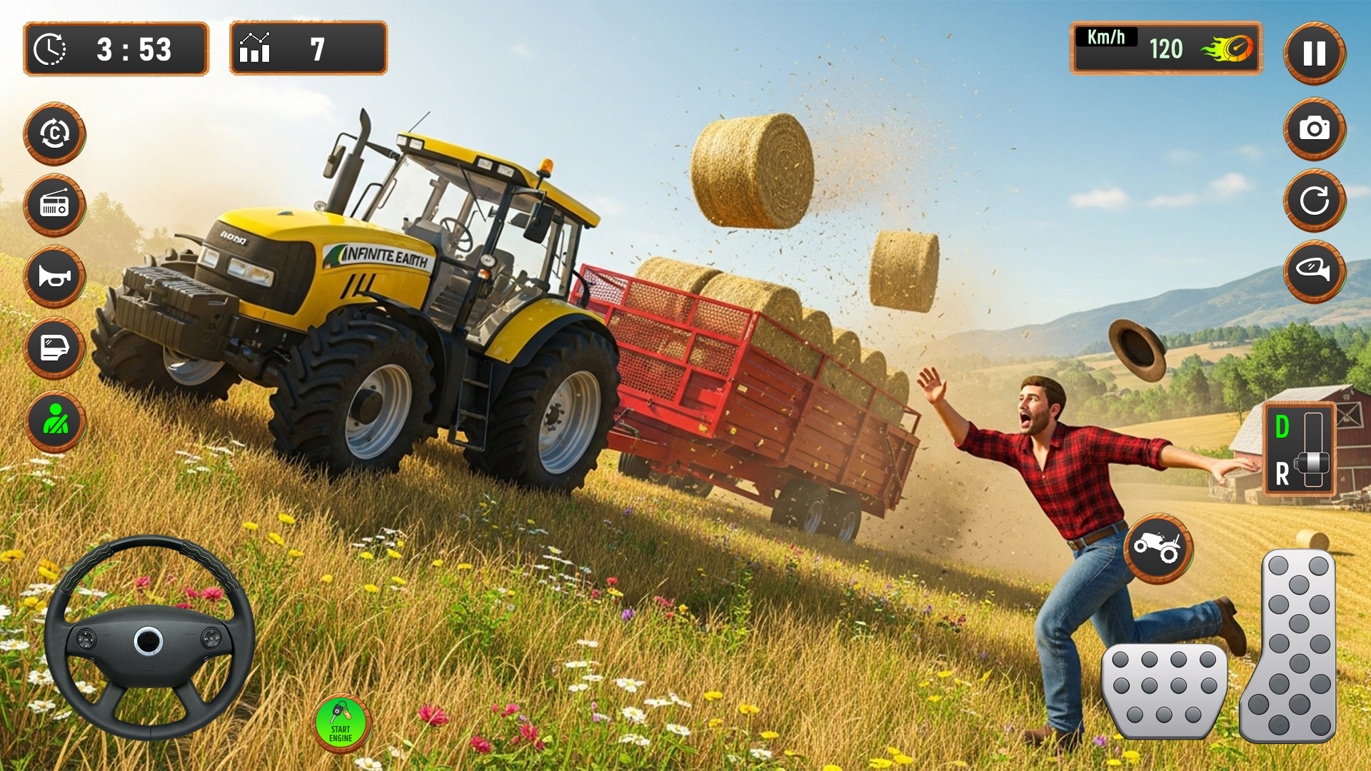 اسکرین شات 6 بازی Tractor Games 3D :Farming Game