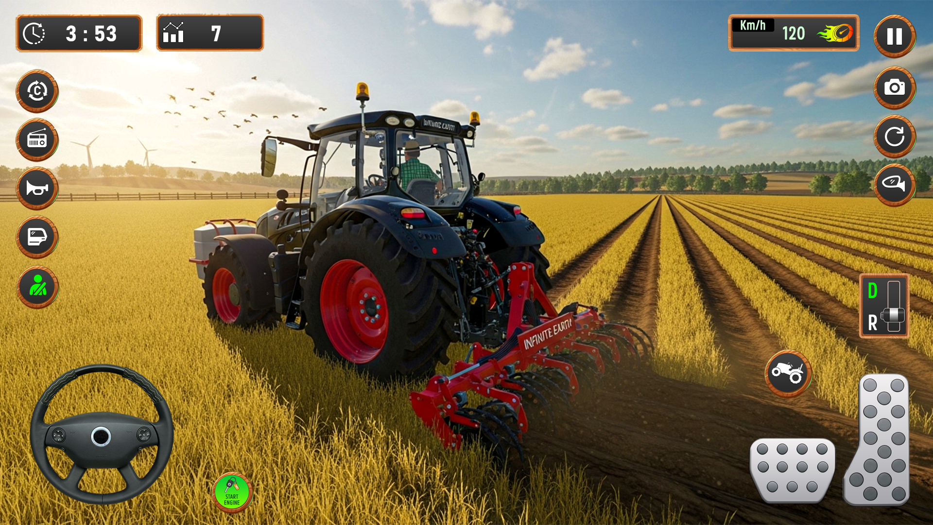 اسکرین شات 4 بازی Tractor Games 3D :Farming Game
