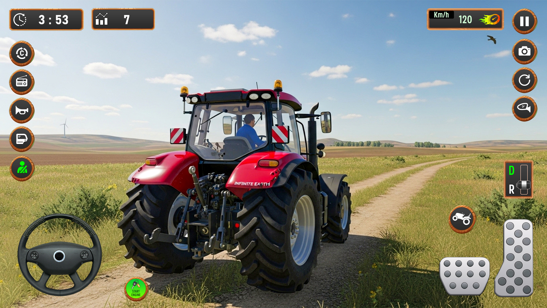 اسکرین شات 7 بازی Tractor Games 3D :Farming Game